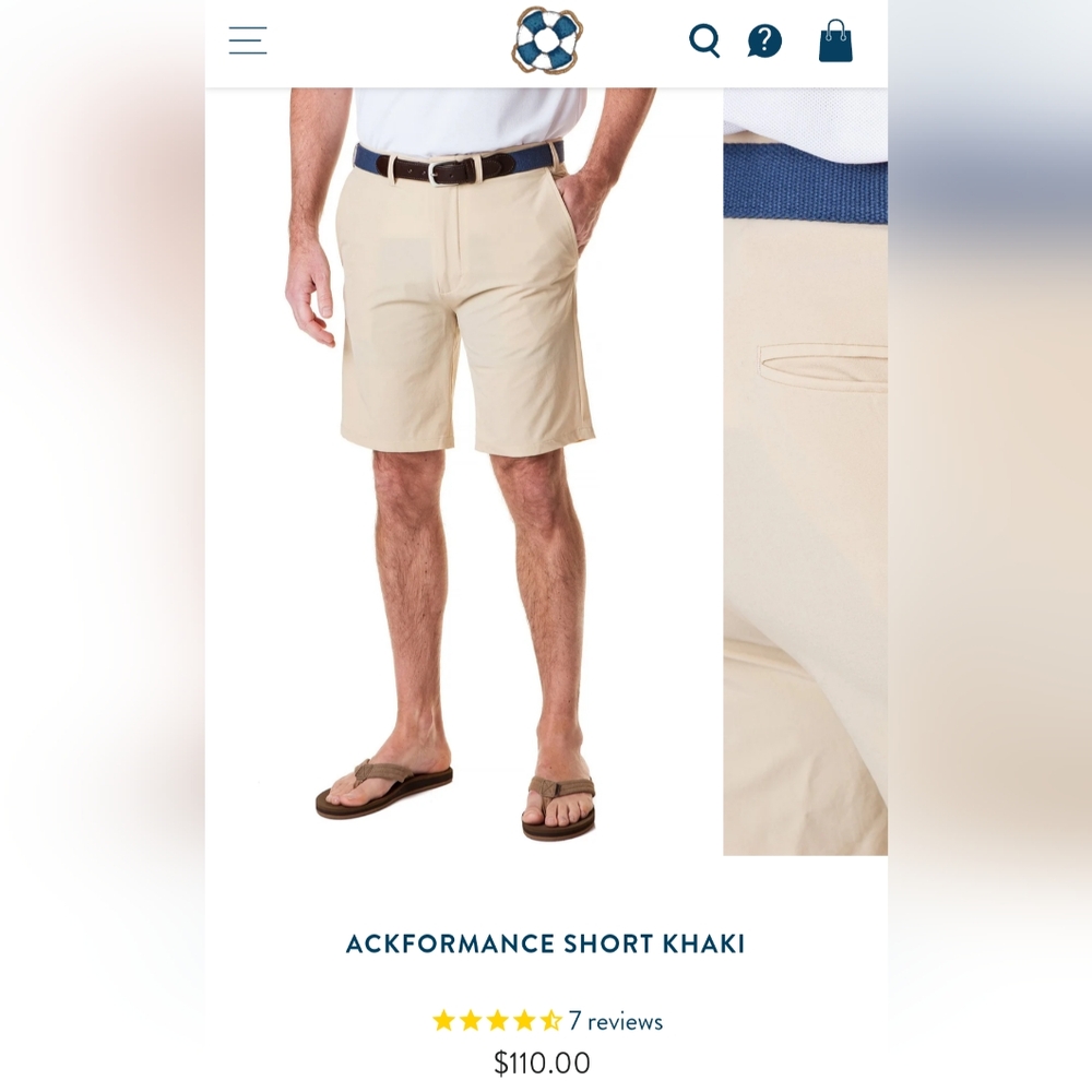 Men's Tan Shorts
